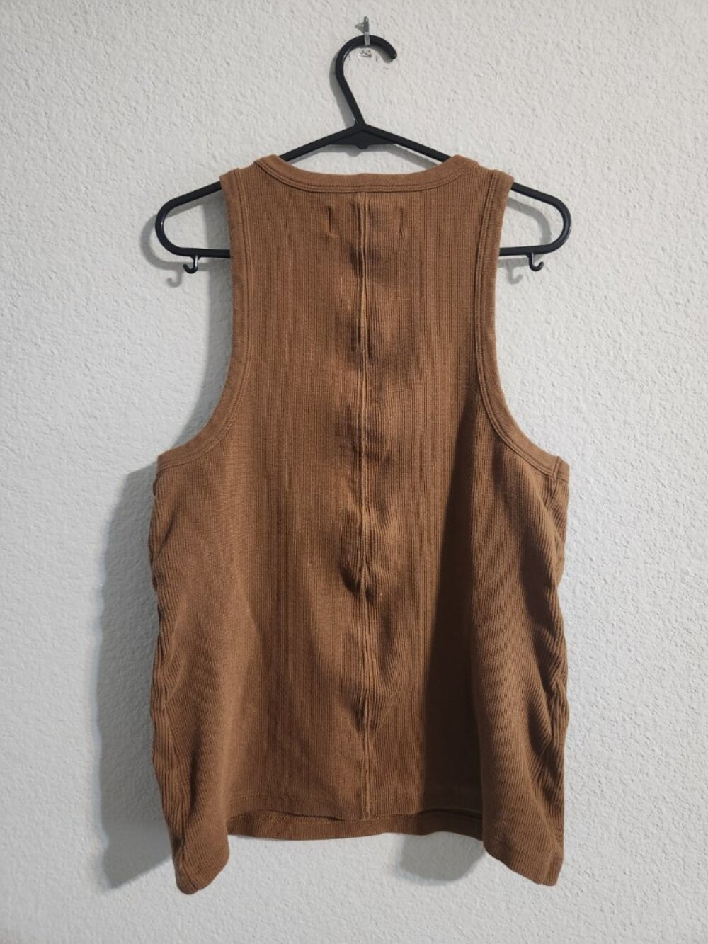 Sold Out NYC The Not So Basic Tank in Chocolate Women’s Ribbed size medium - Picture 4 of 4
